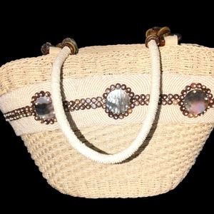 CAPELLI woven tote